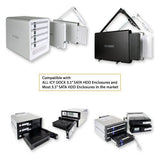 ICY DOCK MB882SP-1S-1B Convert Most of 2.5 SATA and SSD to 3.5 SATA Hard Drive