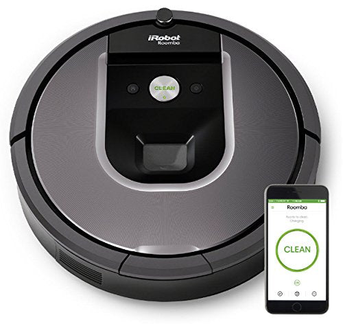 Open Box iRobot Roomba 960 Robot Vacuum- Wi-Fi Connected Mapping, Works with Alexa, Ideal for Pet Hair, Carpets, Hard Floors