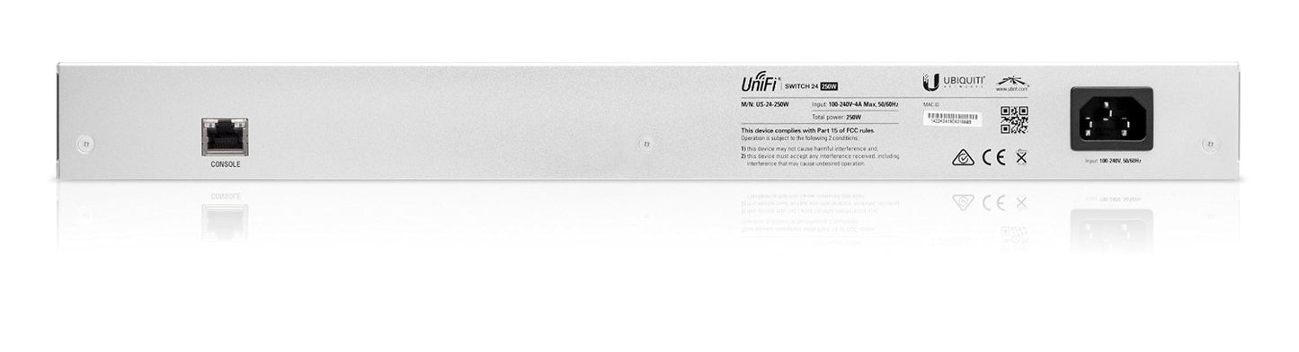 UBIQUITI US-24-250W UniFi Switch-24 Ports Managed, White