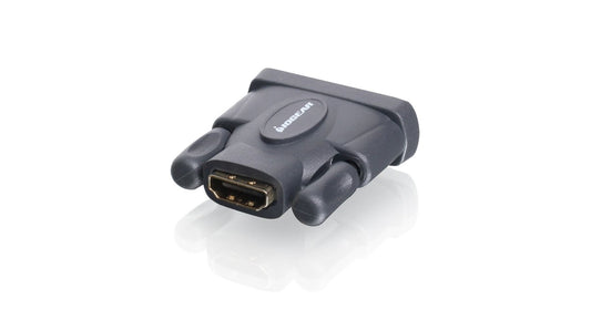 IOGEAR DVI Male to HD Female Adapter GHDFDVIMW6 (Black)