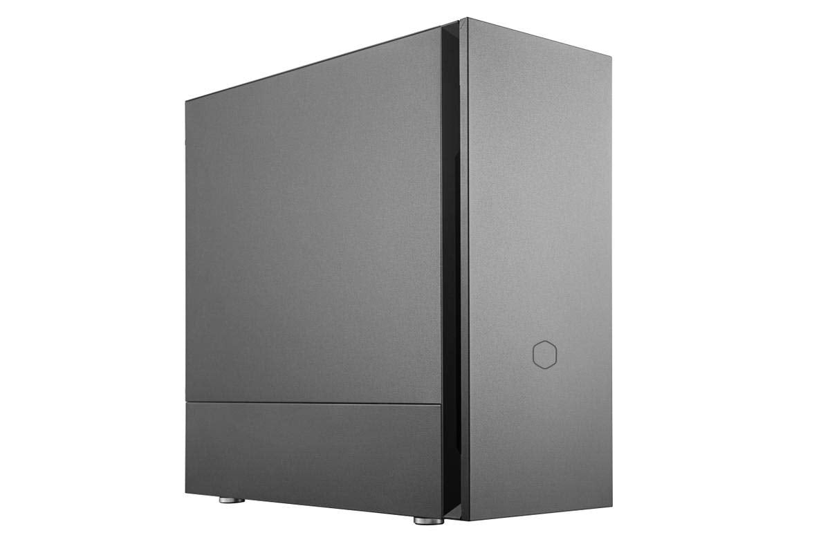 Cooler Master Silencio S600 ATX Mid-Tower W/Sound-Dampening Material, Sound-Dampened Steel Side Panel, Reversible Front Panel, SD Card Reader, and 2X 120mm PWM Silencio FP Fans
