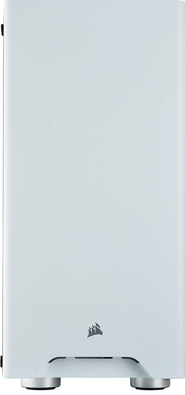 Corsair Carbide 275R Mid-Tower Gaming Case, Window Side Panel- White