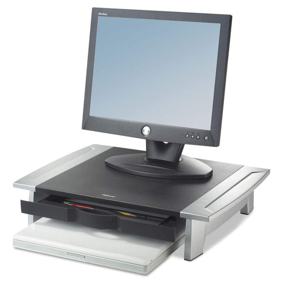 Monitor Riser, Black/Silver
