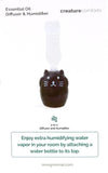 Greenair Mimi The Cat Essential Oil Diffuser for Aromatherapy, 1.1 Pound