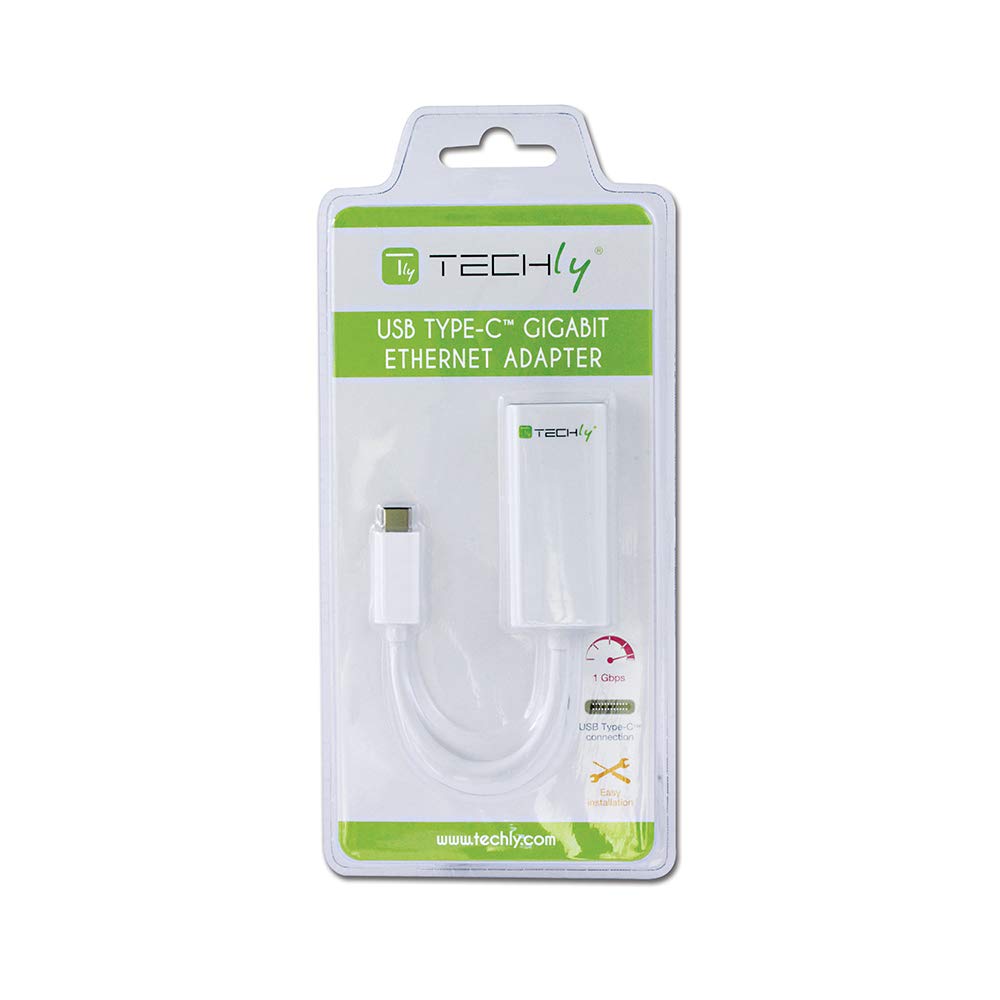 Techly IADAP USB31-ETGIGA USB-C to Gigabit Ethernet Adapter