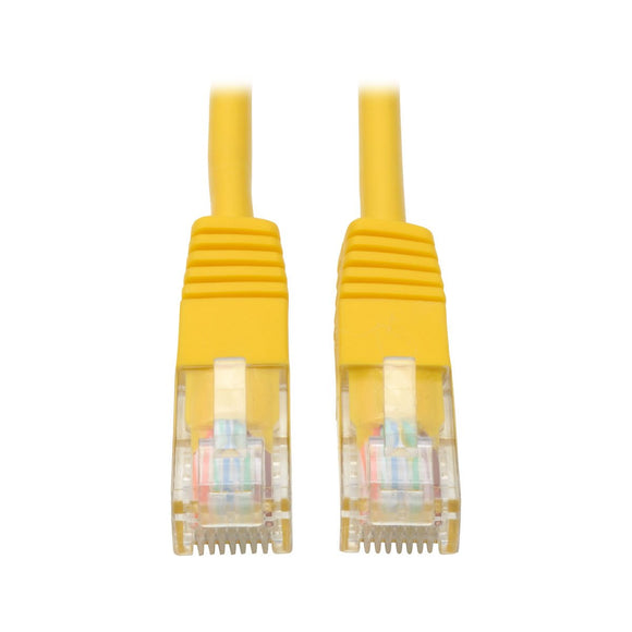 Tripp Lite N002-005-YW 5 Feet Cat5e 350MHz Molded Patch Cable RJ45M/M (Yellow)