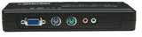 4 Port KVM Switch w/PS2, Audio Support