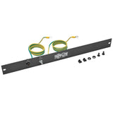 Tripp Lite Rack Enclosure/Open Frame Server Cabinet ESD Grounding Panel 1U SRGROUNDPANELBC