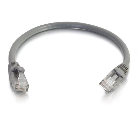 C2G 15187 Cat5e Snagless Unshielded (UTP) Network Patch Cable, Gray (5 Feet)