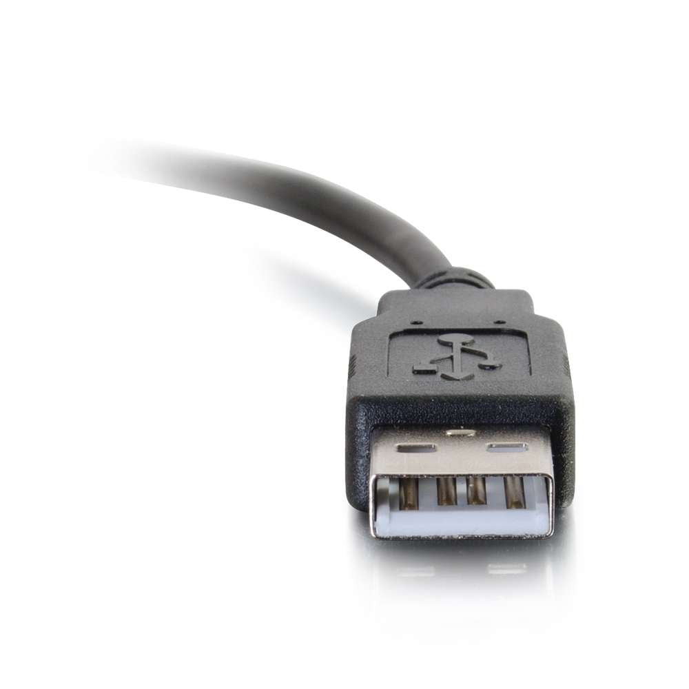 C2G/ Cables To Go 28873 USB 2.0 USB-C to USB-A Cable Male to Male (12 Feet) Thunderbolt 3, Tablet, Chromebook Pixel, Samsung Galaxy TabPro S, LG G6, MacBook