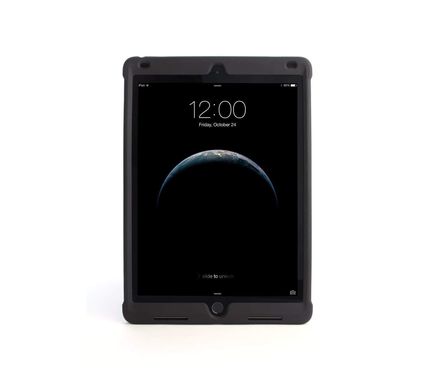 Kensington BlackBelt 1st Degree Rugged Protective Case for iPad Air 2, Black (K97365WW)