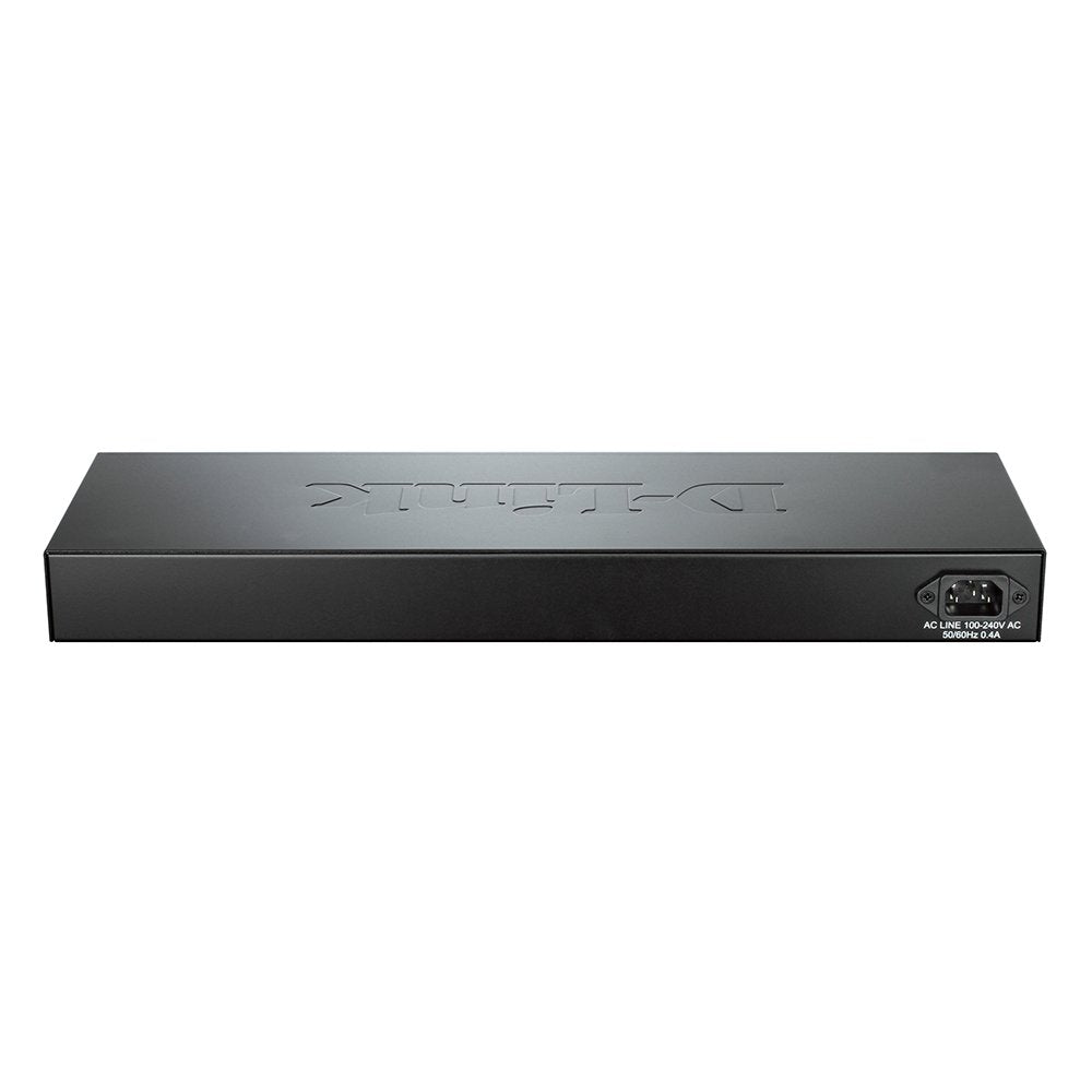 D-Link 28-Port Fast Ethernet Web Smart Switch including 2 Gigabit BASE-T and 2 Gigabit Combo BASE-T/SFP Ports (DES-1210-28)