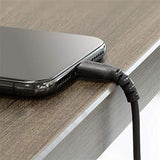 StarTech.com 6.5ft. / 2 m Heavy-Duty USB to Lightning Cable for iPhone & iPad - Black - MFi Certified (RUSBLTMM2MB)
