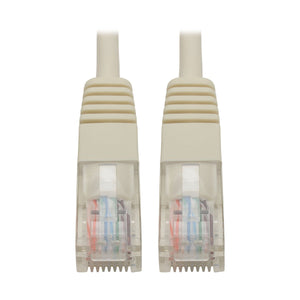 Tripp Lite N002-010-WH 10 Feet Cat5e 350MHz Molded Patch Cable RJ45M/M (White)