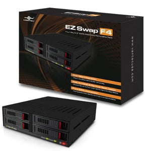 Vantec EZ Swap F4 4-Bay 2.5" SATA Removable Rack