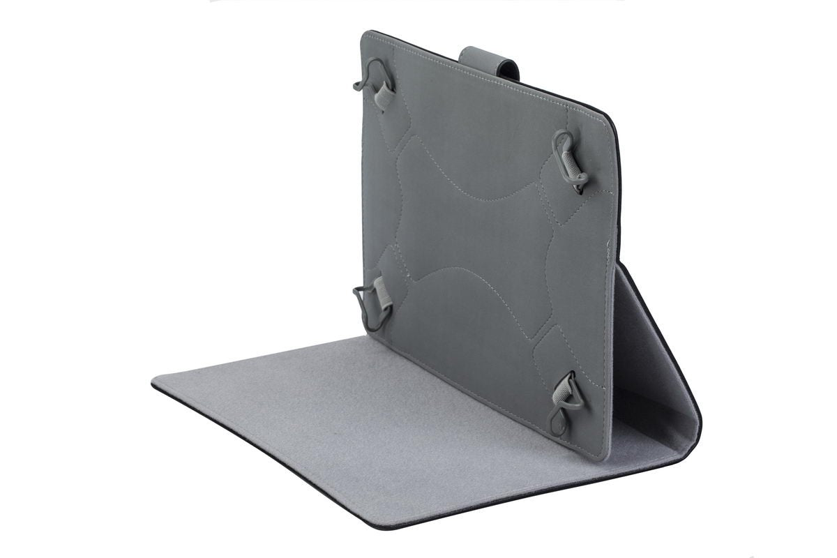 Rivacase 3017 Universal Tablet Cover Case, Stylish, Protective, Black Color