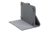 Rivacase 3017 Universal Tablet Cover Case, Stylish, Protective, Black Color