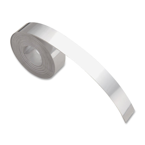 Dymo Embossing Aluminum Adhesive, 0.5 Inches x 12Mm x 12 Feet, 1/Box (35800)