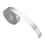 Dymo Embossing Aluminum Adhesive, 0.5 Inches x 12Mm x 12 Feet, 1/Box (35800)