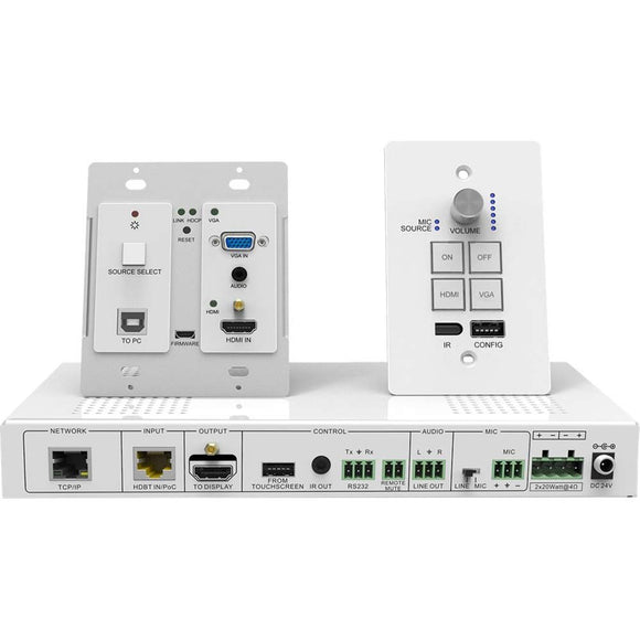 Siig - CE-H23Z11-S1 - Wallplate HDMI VGA HDBaseT Kit