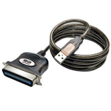 Tripp Lite USB to Parallel Printer Cable (USB-A to Centronics 36-M) 6-ft. (U206-006-R)