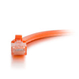 C2G 00460 Cat5e Cable - Snagless Unshielded Ethernet Network Patch Cable, Orange (150 Feet, 45.72 Meters)