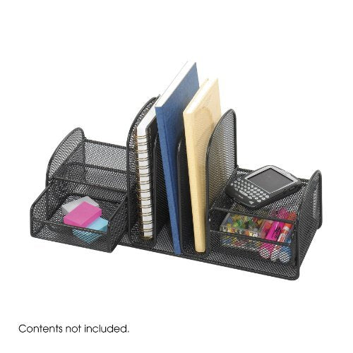 Safco Onyx Mesh Organizer with Drawers or Baskets