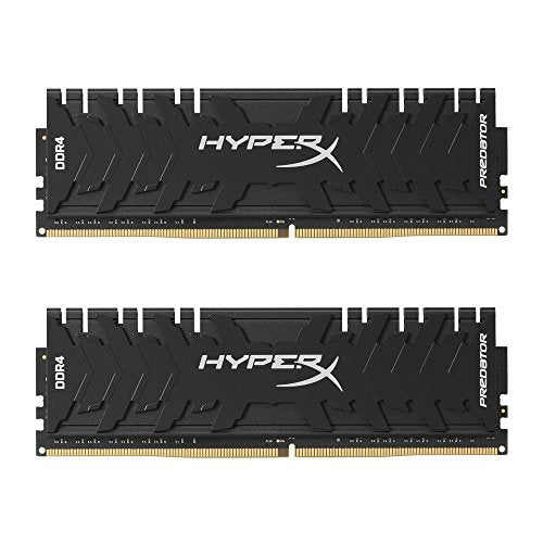 Kingston Technology HyperX Predator Black 8GB Kit 3000MHz DDR4 CL15 DIMM XMP Desktop Memory HX430C15PB3K2/8