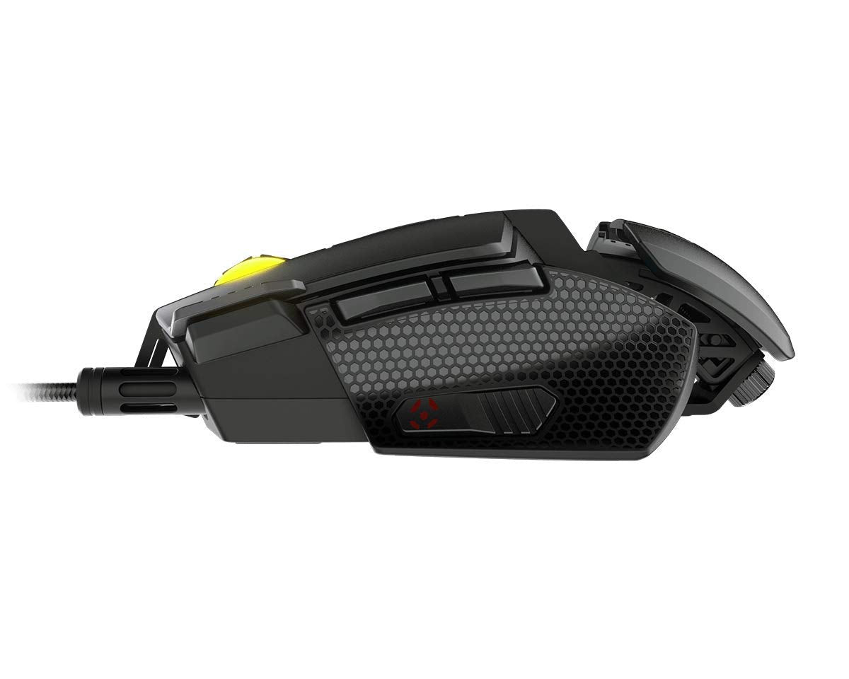 Cougar 700M EVO 16000 DPI Optical Gaming Mouse (Sensor: Pixart PMW3389) with Adjustable Palm Rest, Weights and 8 Fully Configurable Buttons