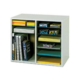 Safco Fiberboard Literature Sorter, 12 Sections, 19-5/8 x 11-7/8 x 16-1/8