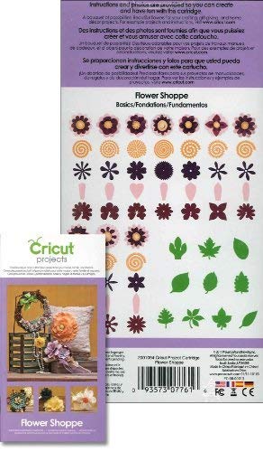 Cricut 2001094 Flower Shoppe Cartridge