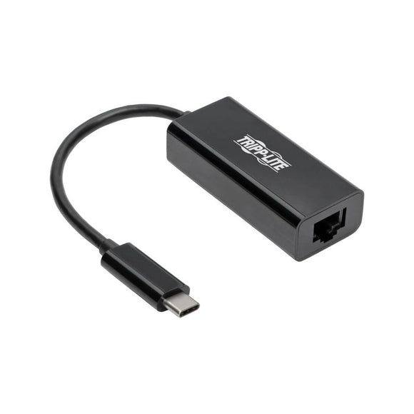 Tripp Lite USB C to Gigabit Ethernet Adapter USB Type C to Gbe Thunderbolt 3 Compatible 10/100/1000 USB-C