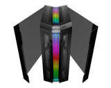 Cougar RGB Glass-Wing Mid Tower Gaming Case with Trelux Dynamic RGB Lighting Cases Gemini T