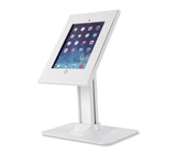 SIIG Security Lockable Countertop Kiosk & Tilting Adjustable Metal POS Stand for iPad (2/3/4/Air/Air2/Gen5/Gen6) - CE-MT2611-S1