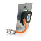 C2G 60108 RapidRun VGA (HD15) + 3.5mm Single Gang Wall Plate, White