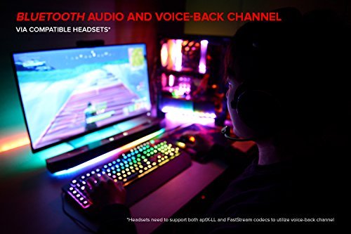 Creative BT-W2 Portable Bluetooth Audio Transceiver with aptX Low Latency for PC, Mac, PS4, and Nintendo Switch