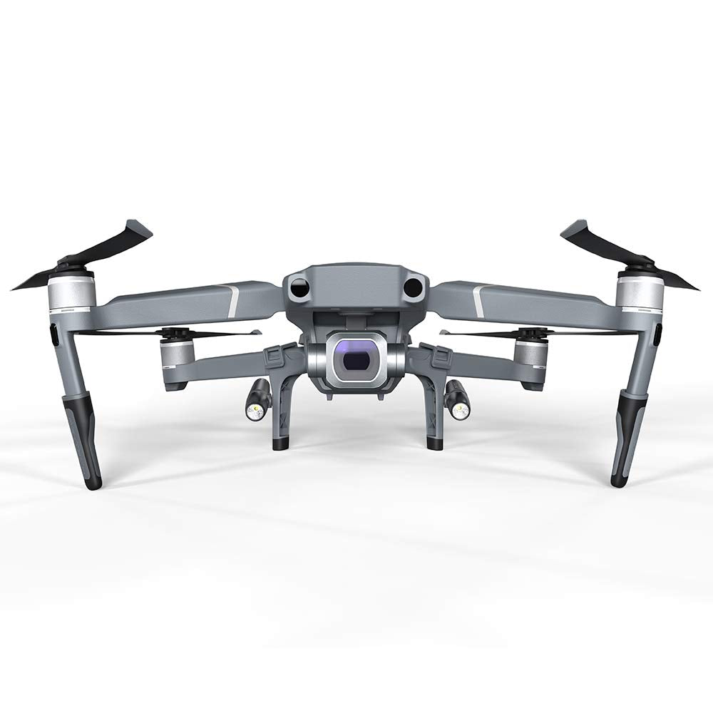 PGYTECH Landing Gear Extensions LED Headlamp Set for Mavic 2