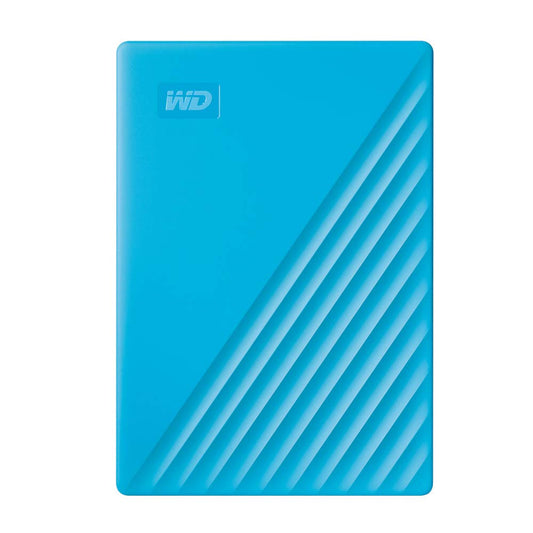 Western Digital 2TB My Passport Portable External Hard Drive, Blue - WDBYVG0020BBL-WESN