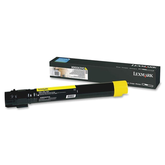 Lexmark X950, X952, X954 Yellow Yield