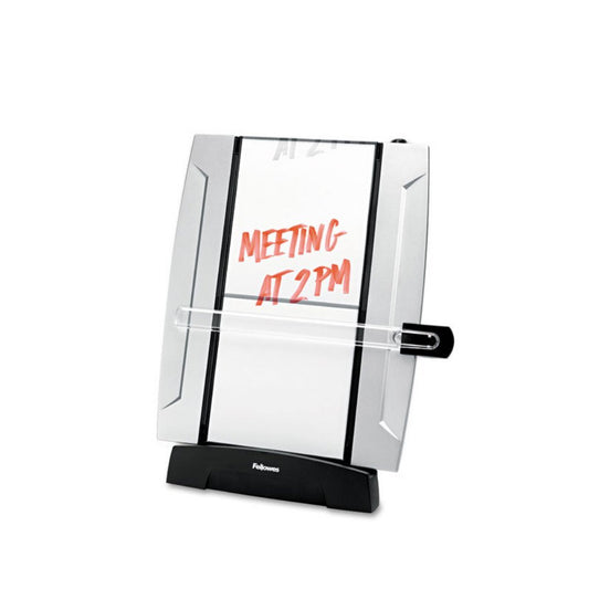Fellowes Office Suites Freestanding Desktop Copyholder - Black/Silver