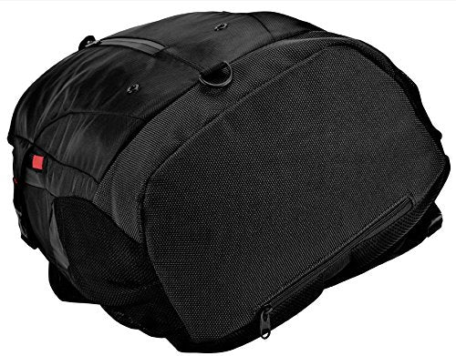 Targus Terra XL Business Travel Commuter with Laptop Sleeve Designed for 16-Inch Notebooks Backapck, Black/Red Accents (TSB226US)