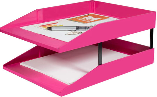 Stacking Posts for Legal Desk Tray