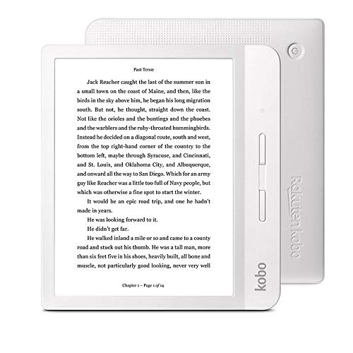 Kobo Libra H20 7" HD E Ink Touchscreen, White