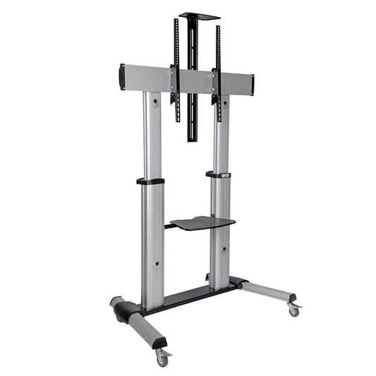 Mobile Flat-Panel Floor Stand - 60 inch - 100 inch TVs and Monitors -  Heavy-Duty