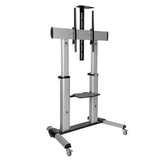 Mobile Flat-Panel Floor Stand - 60 inch - 100 inch TVs and Monitors -  Heavy-Duty