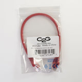 C2G 31345 Cat6 Cable - Snagless Unshielded Ethernet Network Patch Cable, Red (5 Feet, 1.52 Meters)