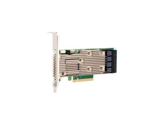 Broadcom MegaRAID 9460-16i - Storage controller (RAID) - 16 Channel - SATA/SAS 12Gb/s low profile - 1200 MBps - RAID 0, 1, 5, 6, 10, 50, 60 - PCIe 3.1 x 8