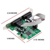 Syba PCI-Express RS-232 Serial 4-Port Card, Moschip 9845 Chipset SY-PEX-4S