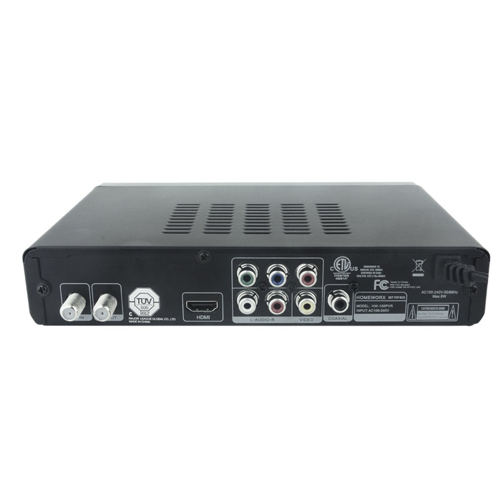 Free HD Channels Box Mediasonic HomeWorx ATSC Digital Converter Box ...