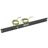 Tripp Lite Rack Enclosure/Open Frame Server Cabinet ESD Grounding Panel 1U SRGROUNDPANELBC